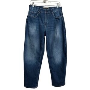 MAC‎ Danni High Rise Barrel Balloon Ankle Jeans 38 US 8